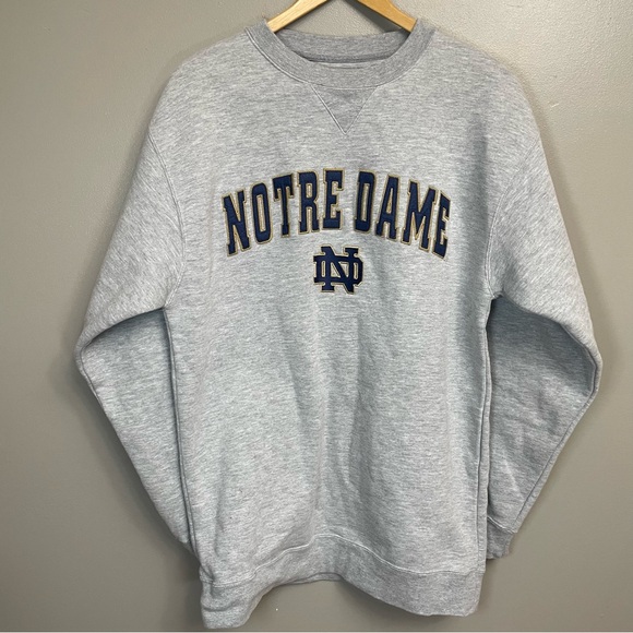 Team Edition Other - Vintage Notre Dame Team Edition Gray Crewneck Sweatshirt men’s small